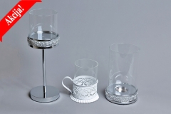 012 Staklene vaze i svećnjaci